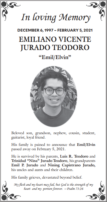 EMILIANO VICENTE JURADO TEODORO