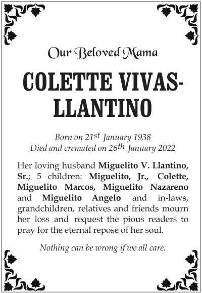 COLETTE VIVAS-LLANTINO