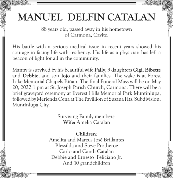 Manuel Delfin Catalan